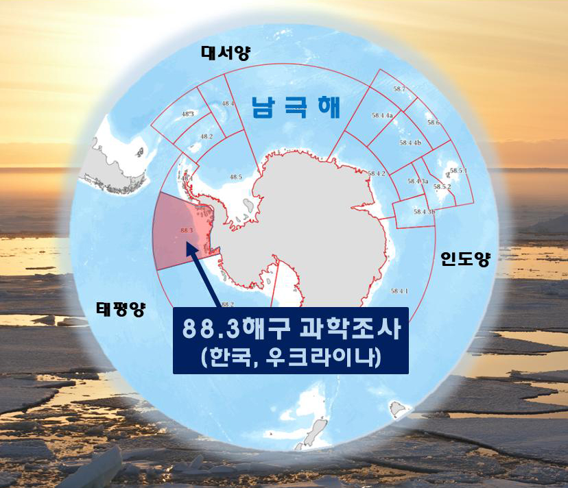 과학조사를 통한 남극이빨고기(메로) 조사쿼터 확보