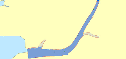 남양호 조사지점 지도이미지
