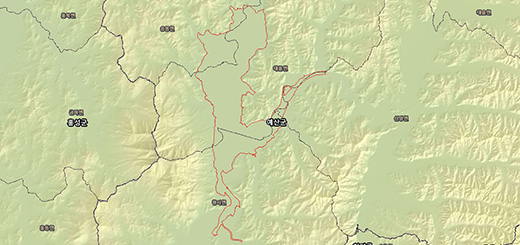 예당호 수산자원보호구역경계 지도이미지