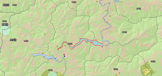 보성호 토지피복도 지도이미지
