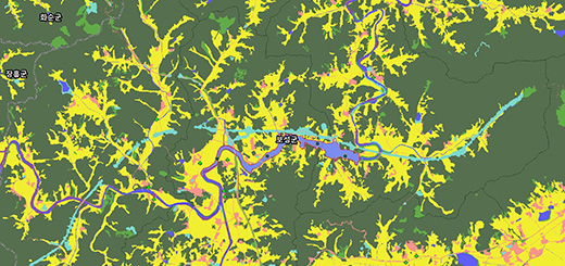 보성호 용도&middot;지역지구 지도이미지
