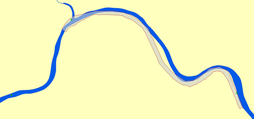 기화천 조사지점 지도이미지