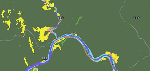 기화천 용도&middot;지역지구 지도이미지