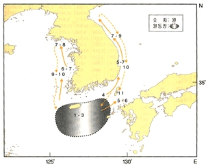 말쥐치 이동사진